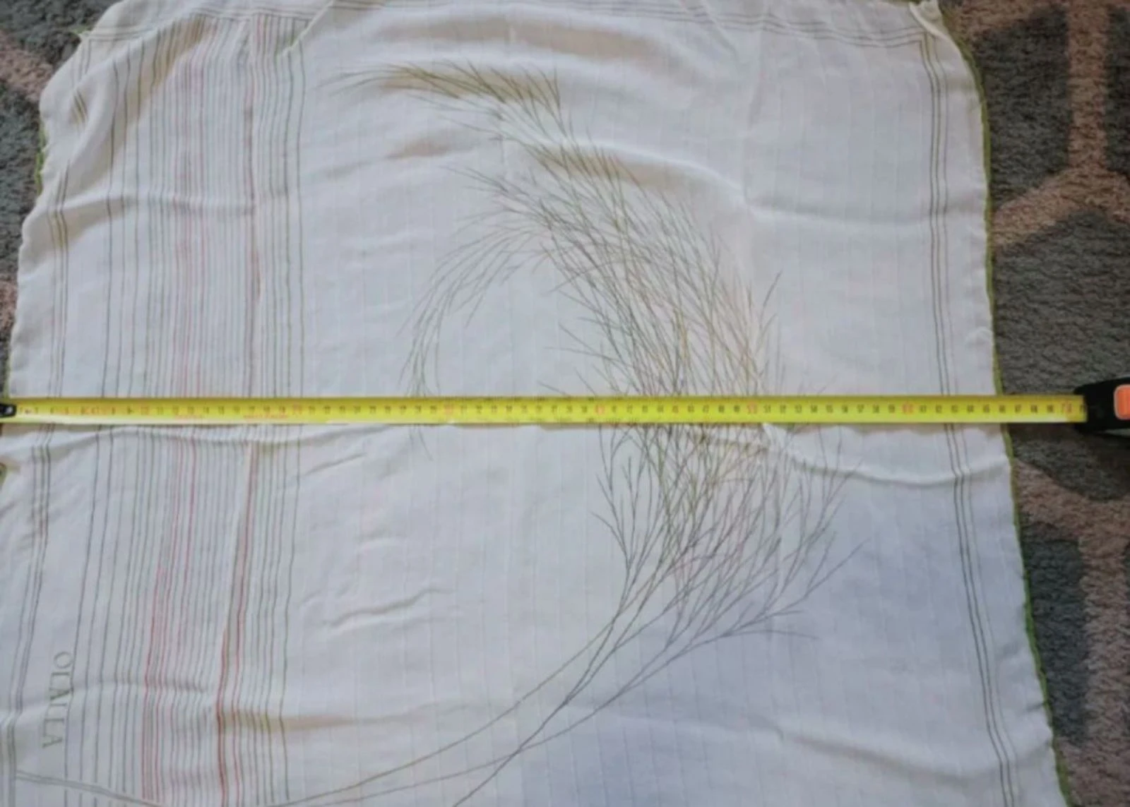 lenço de seda 65cm x 65cm – photo 4